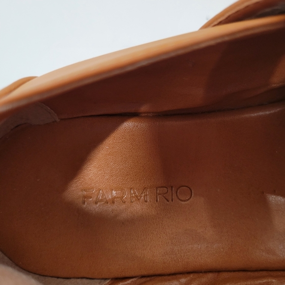 FARM Rio Tan Embroidered Flats - Picture 4 of 6